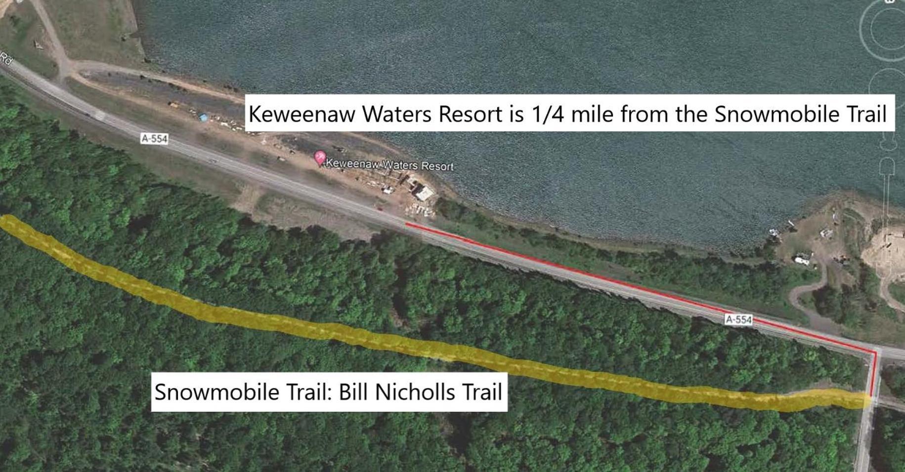 Keweenaw Waters Resort Houghton Eksteriør bilde